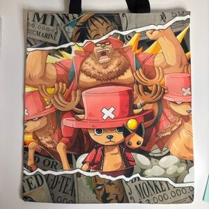 Tony Tony Chopper One Piece Anime Character Reusable Shopping Tote Bag